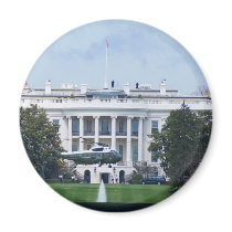 The White House Refrigerator Magnet