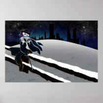 The White Musketeer On the Fencepost Poster