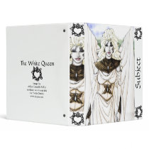 The White Queen 3 Ring Binders