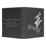 The White Rabbit Vinyl Binders