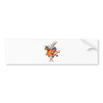 The White Rabbit Calls Court to Order Bumper Stickers