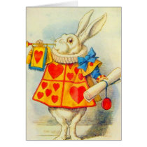 The White Rabbit Full Color Card