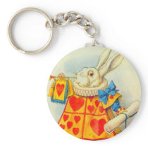 The White Rabbit Full Color Key Chains
