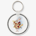 The White Rabbit keychains by MANolan The White Rabbit keychains