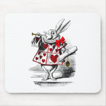 The White Rabbit Mouse Pad