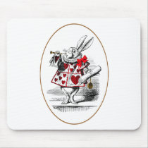 The White Rabbit Mouse Pad