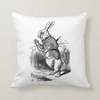 The White Rabbit Pillow