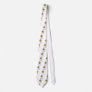 The White Rabbit slips down the rabbit hole. Neck Tie