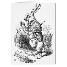 The White Rabbit with Watch Cards