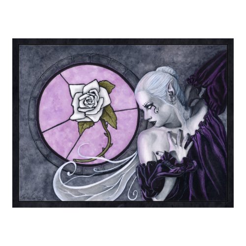 The White Rose Poster print