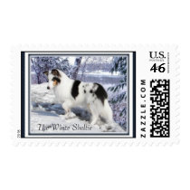 The White Sheltie postage