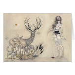 The White Snake - Greeting Card cards