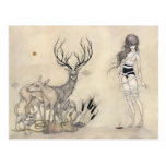 The White Snake + Vanitas - Postcard postcards