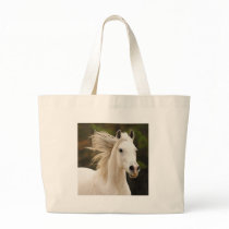 The White Stallion Tote Bag