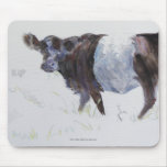 The White Stripe Mouse Pad