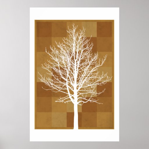 The White Tree Print