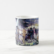 The Whites of Their Eyes by Ken Riley Coffee Mug