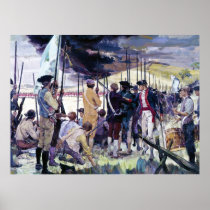 The Whites of Their Eyes by Ken Riley Print
