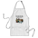 The Whole Family aprons