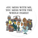 The Whole Family stickers