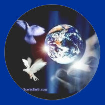 The Whole World in His Hands God and Earth Sticker by ScenicEarthStudios The Whole World in His Hands God and Earth Sticker