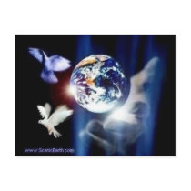 The Whole World In His Hands Post Card