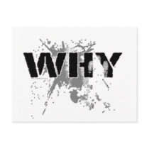 The WHY Question postcards