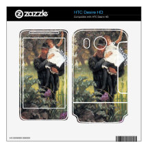 The widower by James Tissot Decal For HTC Desire HD