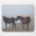 The Wild Horses of Carova Beach mousepads by Butterfly2008 The Wild Horses of Carova Beach mousepads