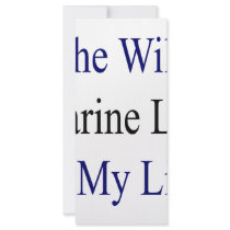 The Wild Marine Life Is My Life rack cards