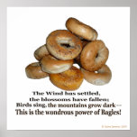 The Wind has settled  - Bagles! Poster