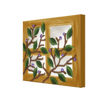 The window on my wall (canvas art) gallery wrapped canvas