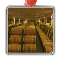 The winery, barrel aging cellar - Chateau Baron Christmas Ornaments