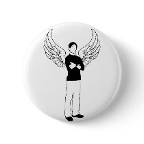 The Winged Borrower buttons by ObsessionDesign The Winged Borrower buttons