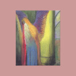 The winged man wrapped canvas canvas prints