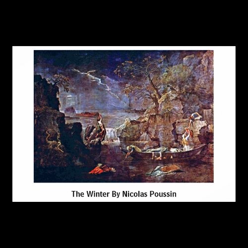 The Winter By Nicolas Poussin Posters
