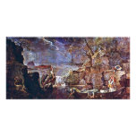 The Winter " By Poussin Nicolas (Best Quality) Picture Card