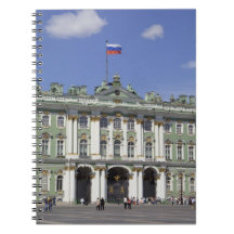 The Winter Palace, St Petersburg, Russia (RF) Spiral Notebook
