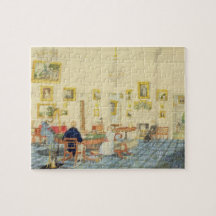 The Winter Room in the Artist's House at Patna, In Jigsaw Puzzles