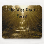 The Wise One's Forest Mousepad