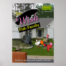 The Wish Fish Family Poster