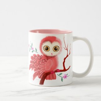 The Wistful Owl Collector Mug by AngelArtiste