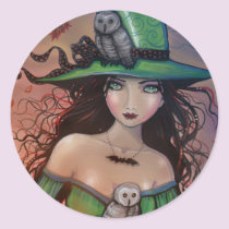 The Witch and th Owls Stickers