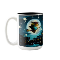 The Witch`s Broom Mug