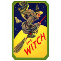 The Witch Vintage Halloween Dark Tees t-shirts by vintagehalloween The Witch Vintage Halloween Dark Tees t-shirts