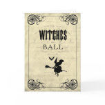 The Witches Ball Halloween cards