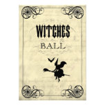 The Witches Ball Halloween RSVP Custom Announcements