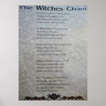 The Witches Chant Poster
