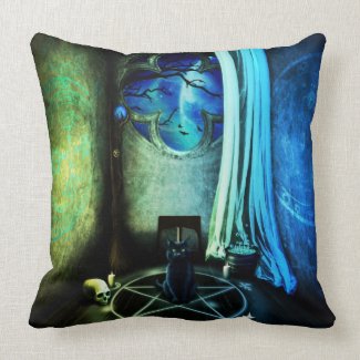 The Witches Room American MoJo Pillow throwpillow
