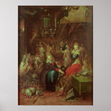 The Witches' Sabbath, 1606 Posters